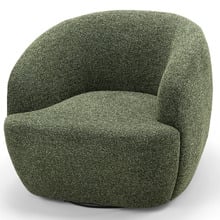 Mima Chenille Swivel Tub Chair